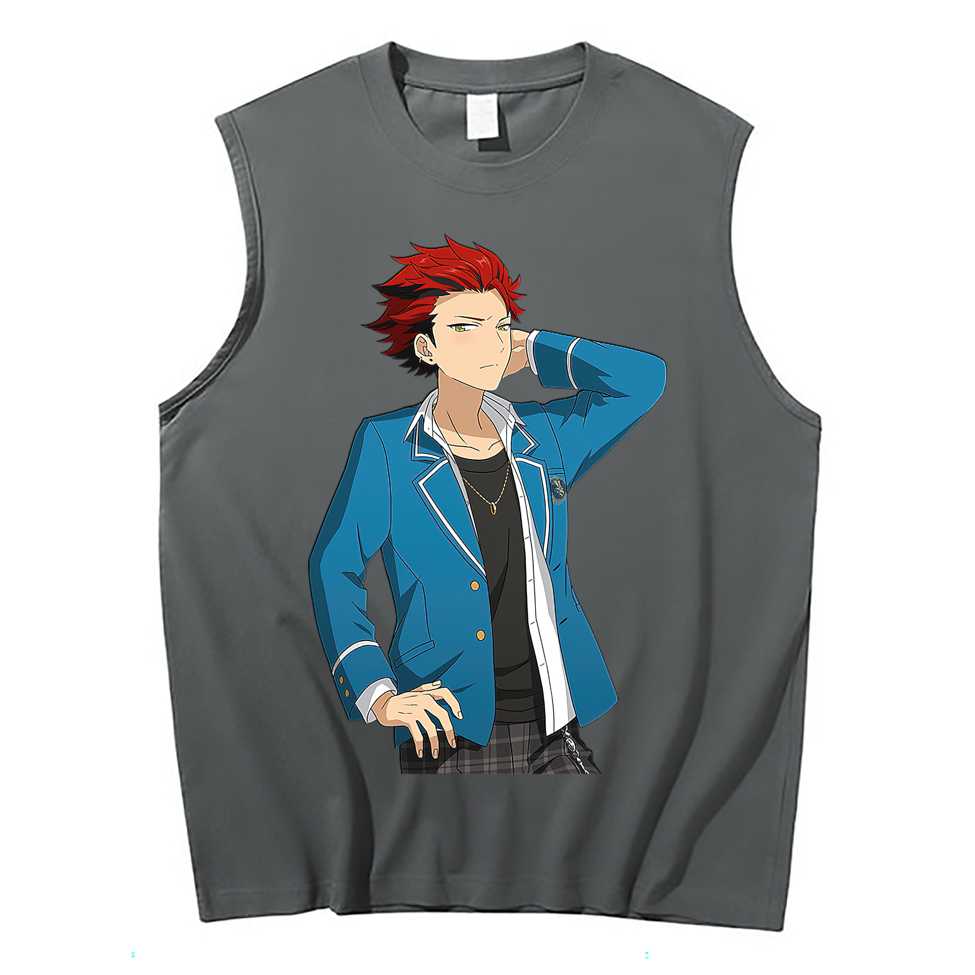 （画像用） あんさんぶるスターズ! Ensemble Stars コットン100％タンクトップ（フロントプリント）
